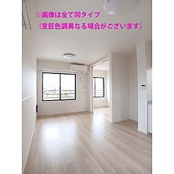 アイランドヒルズ右籾　II 204 2階1LDKのリビング/ダイニング