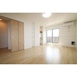 さくらクレッセル 202 2階1LDKのリビング/ダイニング