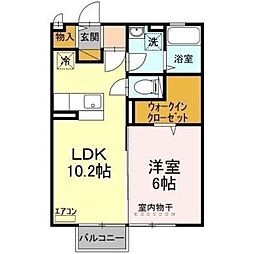メゾン・ド・グラシャス 1LDKの間取図画像