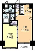 花室ヒルズＣ棟 0410 ｜ 茨城県つくば市花園（賃貸マンション1LDK・4階・45.92㎡） その2