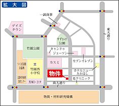 リーブル・ガーデン 0105 ｜ 茨城県つくば市竹園2丁目（賃貸アパート1LDK・1階・42.77㎡） その3