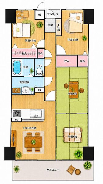 間取り：342000017660