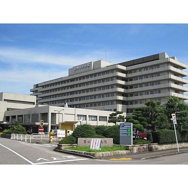 画像17:病院「富山市民病院まで1000ｍ」