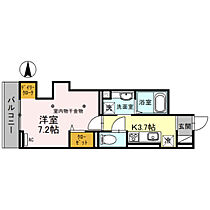 グランドコート堤町 306 ｜ 富山県富山市堤町通り1丁目（賃貸アパート1K・3階・29.10㎡） その2