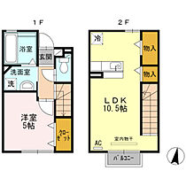 D-room金泉寺 106 ｜ 富山県富山市金泉寺（賃貸アパート1LDK・1階・45.18㎡） その2