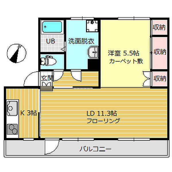 同じ建物の物件間取り写真 - ID:216001370764