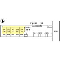 D-room下黒田 206 ｜ 富山県高岡市下黒田（賃貸アパート1R・2階・29.44㎡） その18