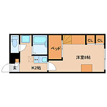 京都府木津川市木津奈良道（賃貸アパート1K・2階・21.81㎡） その2