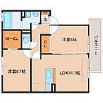 奈良市四条大路3丁目 2階建 築16年のイメージ