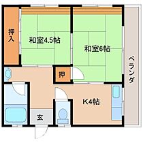 奈良県生駒市本町（賃貸マンション2K・2階・37.80㎡） その2