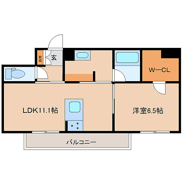 同じ建物の物件間取り写真 - ID:229008935592