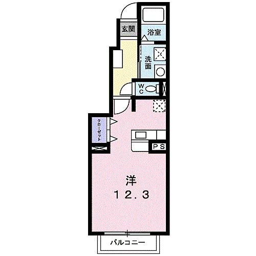 同じ建物の物件間取り写真 - ID:231504726437