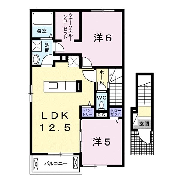 同じ建物の物件間取り写真 - ID:231504508171