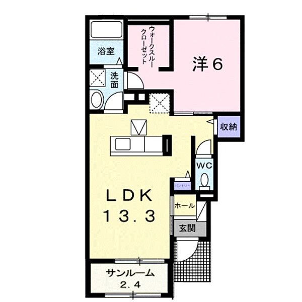 同じ建物の物件間取り写真 - ID:231504535515