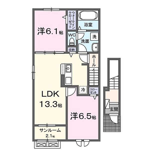 同じ建物の物件間取り写真 - ID:231504760501