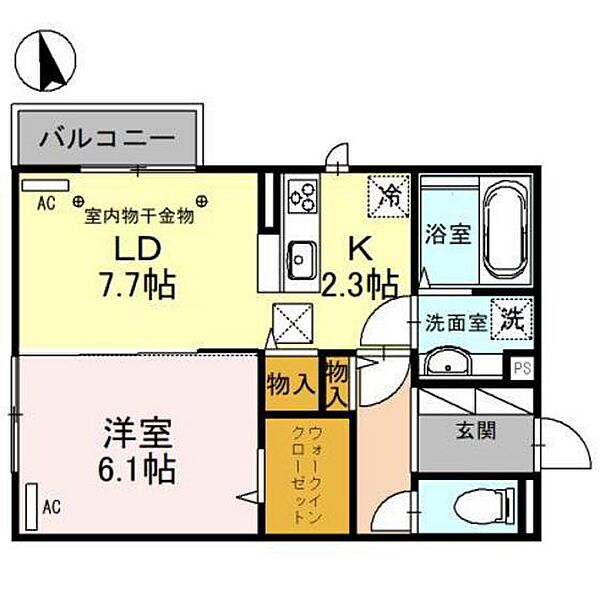 同じ建物の物件間取り写真 - ID:210002693905