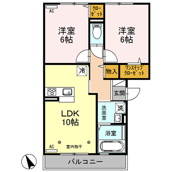 同じ建物の物件間取り写真 - ID:210002710403