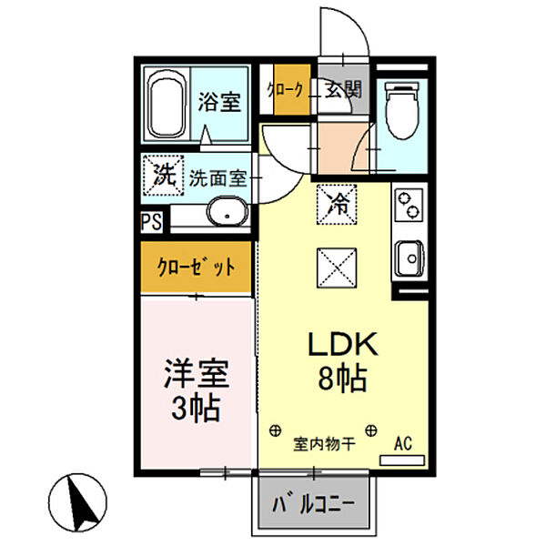 同じ建物の物件間取り写真 - ID:210002711805