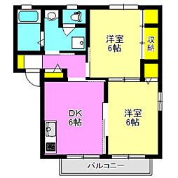 ベルドミールＡ，Ｂ 1階