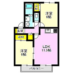 セジュール　エスト 2階