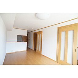 ヴィラフルールＡ 202 2階2LDKのリビング/ダイニング