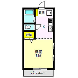 ユーハイツ 2階