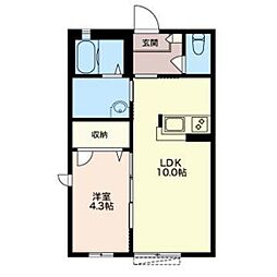 ネオシティF 2階/202