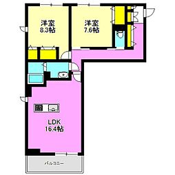 リアンジュショコラ A 2階/205