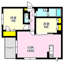 リアンジュショコラ　Ｂ 1階