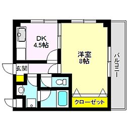 森のコート綿貫 2階/H-2