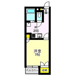 ハーベスト綿貫第3 2階/-