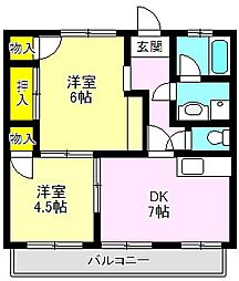 発地マンション 2階