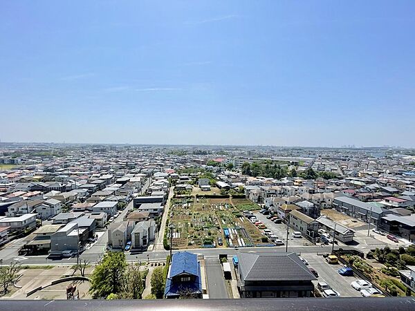 １４階建ての最上階から広がるパノラマビュー！開放感たっぷりのお部屋です。