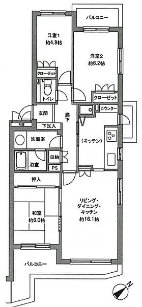 間取り：312001343404