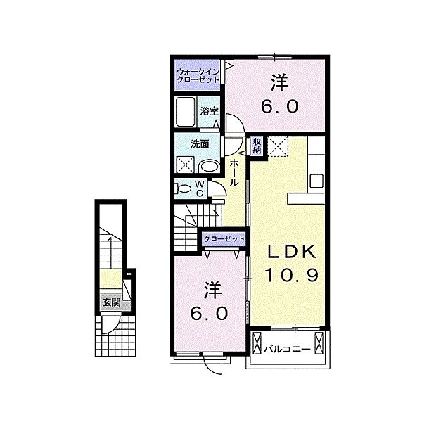 同じ建物の物件間取り写真 - ID:208009163289