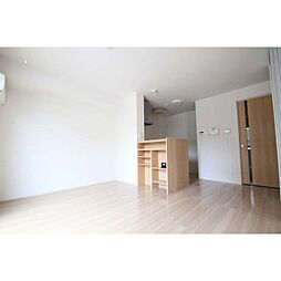 つくばエクスプレス みどりの駅 徒歩10分の賃貸アパート 1階1LDKのリビング/ダイニング