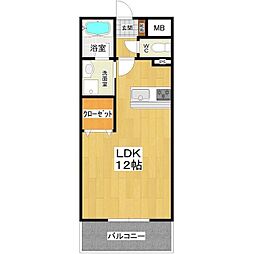 間取図画像 ワンルーム