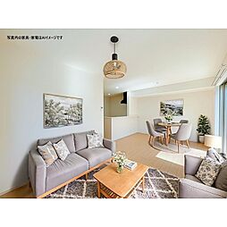 リーブルファイン土浦市中 103 1階3LDKのリビング/ダイニング