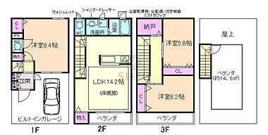 間取り：227104153576