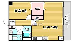 池田マンション 1LDKの間取図画像