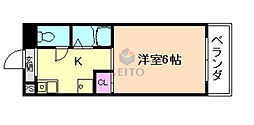 RIGEL 1Kの間取図画像