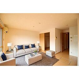 クレールセゾン B101 1階1LDKのリビング/ダイニング