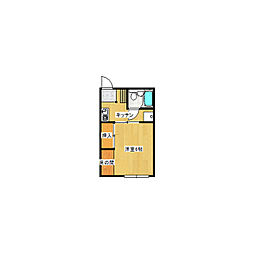 BASENEXUS 1Kの間取図画像