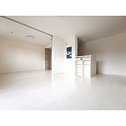 サニーハイツAB B205 2階1LDKのリビング/ダイニング