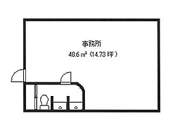 マンション甲田の間取図画像
