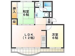 和田ハイツの間取図画像
