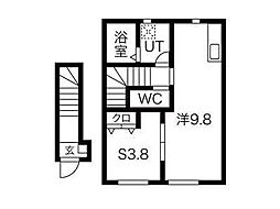 ル・メイユール尼沼A棟の間取図画像