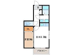 間取図画像 1DK