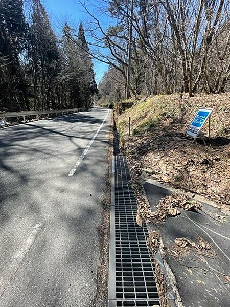 側溝南東側道路