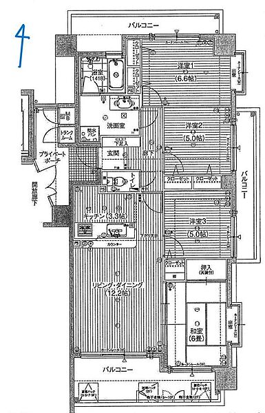 間取り：334000218609